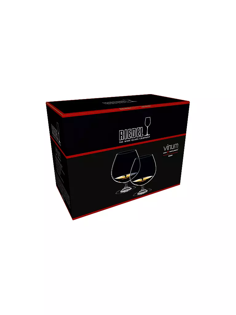 RIEDEL Brandyglas 2er Set VINUM 840ml transparent