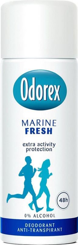Odorex - Body Heat Responsive Spray - Marine Fresh - 48h Effectief - 0% Alcohol