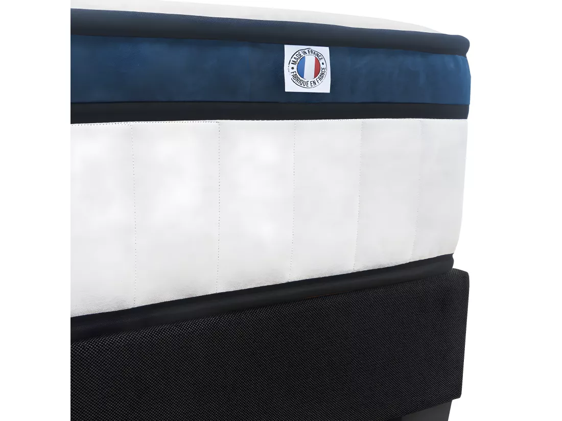 HYPSOM | Matelas MONTESQUIEU 90x190 cm | Ressorts ensachés & Mémoire de forme