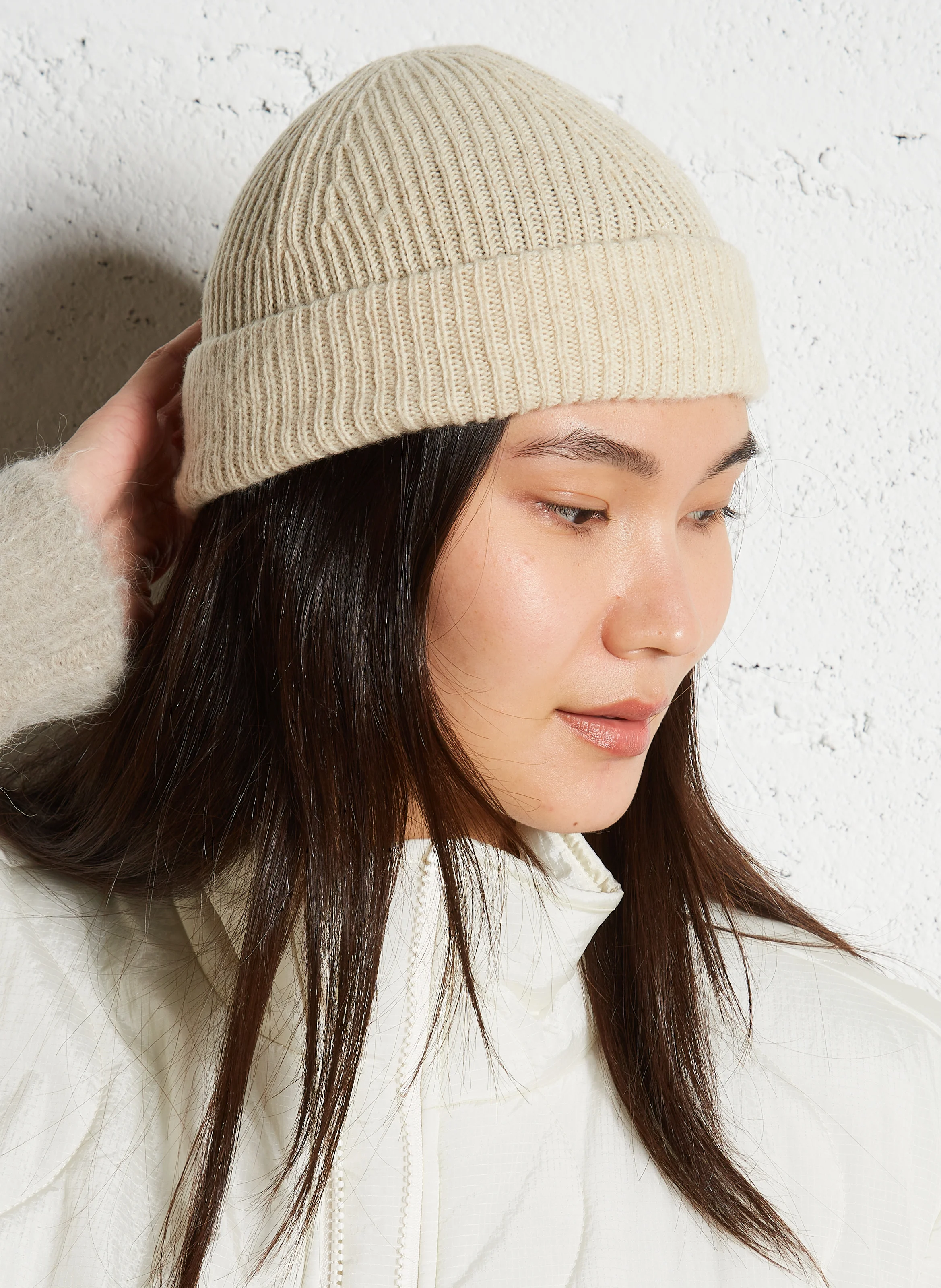 FALYDAY - Bonnet en maille | Beige