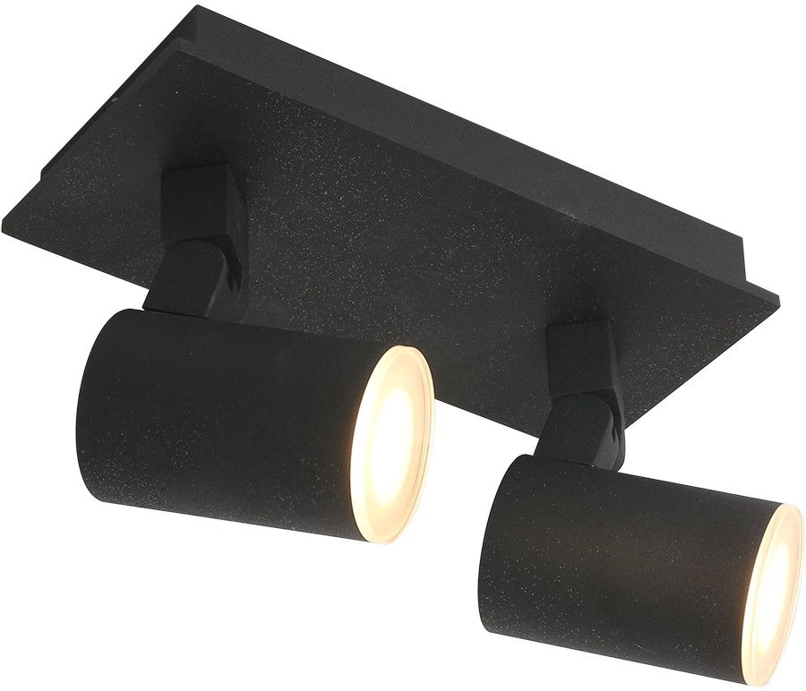Plafondlamp 3060ZW Points Noirs B22 x D10 cm