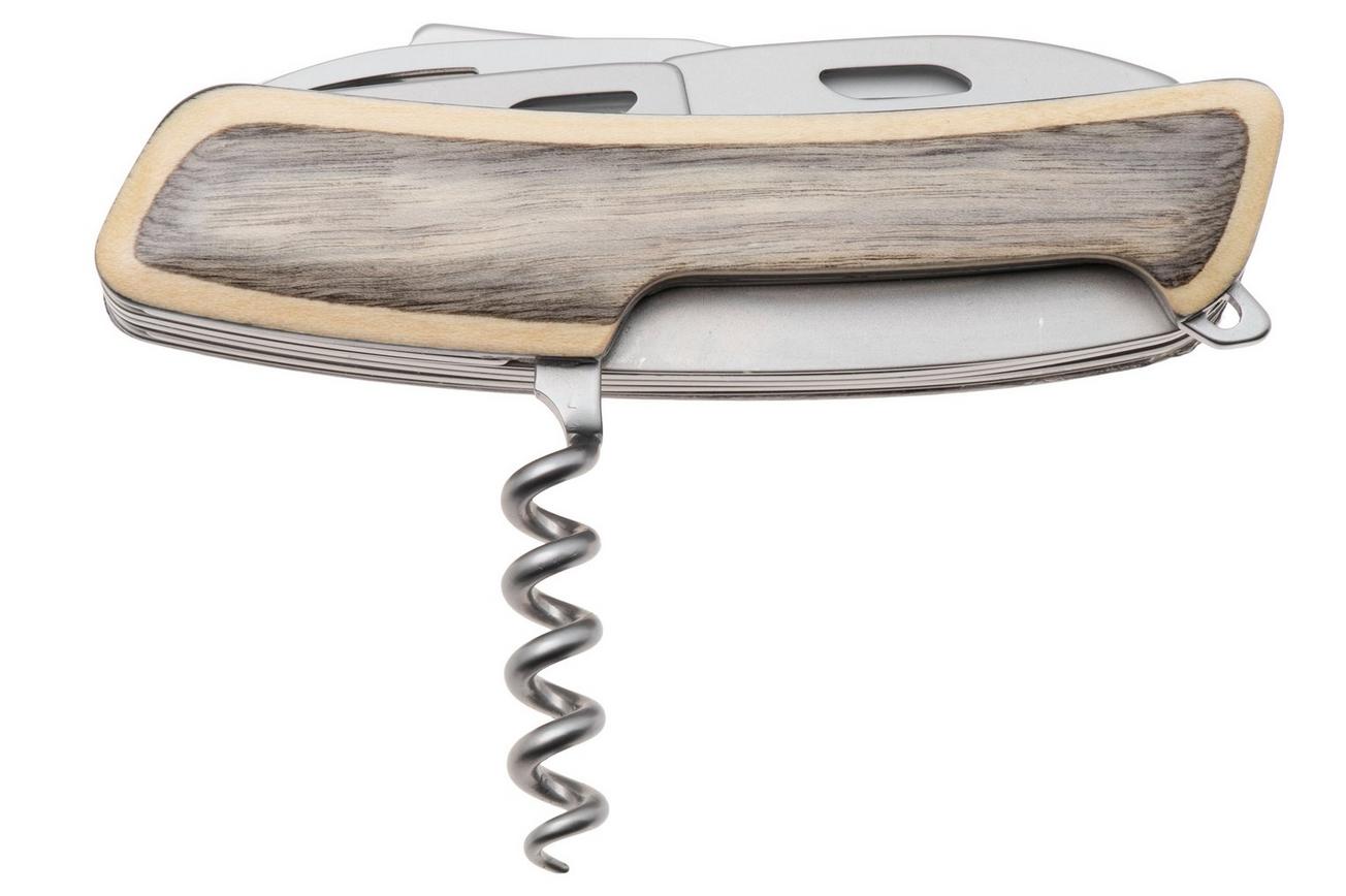 Swiza SH09 TR AM, KST.0136.6520, Laminate White, Zwitsers zakmes, partly serrated, 9 tools