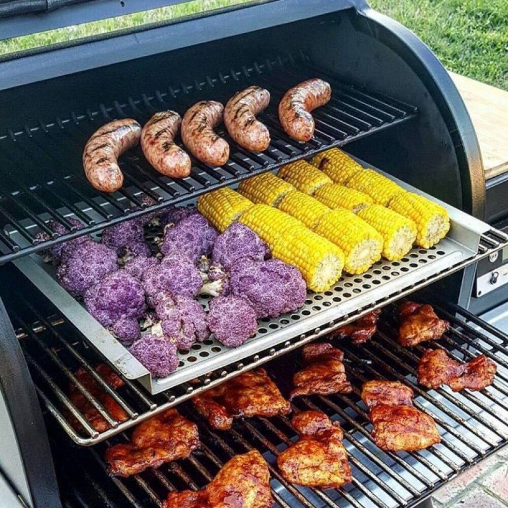 GRILLFORM TRAEGER RUSTFRI 33X48CM