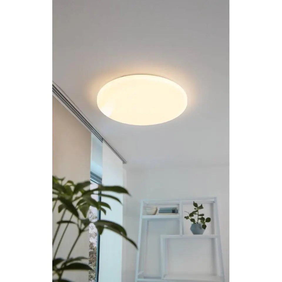 EGLO Frania-s Plafonnière - LED - 55 cm - Wit