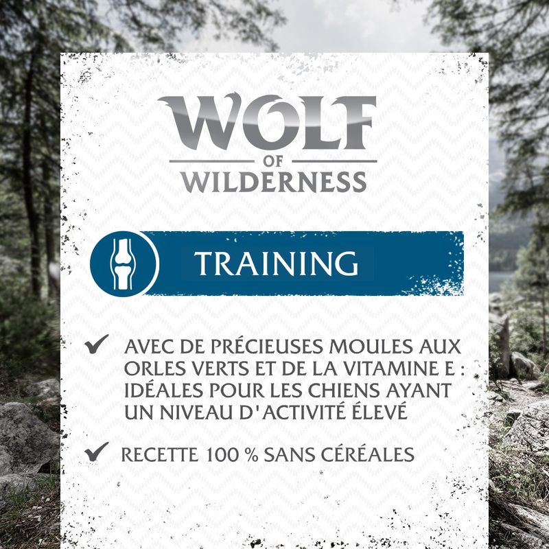 Wolf of Wilderness Training Explore the Blue River poulet, saumon ✓ pas cher