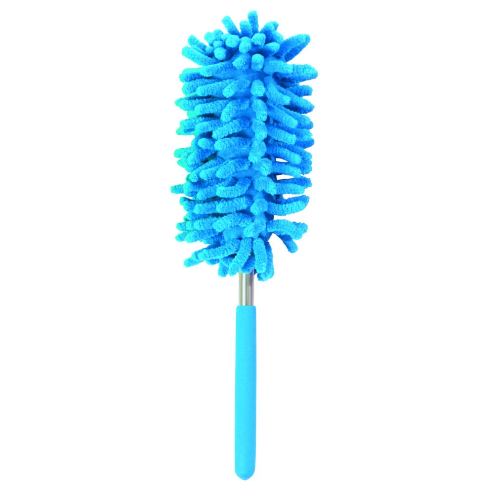 Plumeau télescopique en microfibre coloré