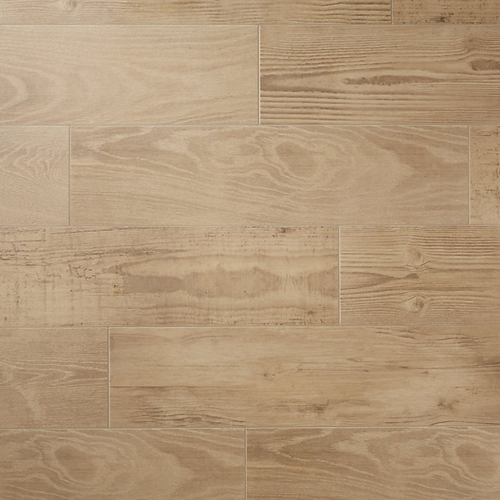 Carrelage sol naturel 20 x 80 cm Pine Wood