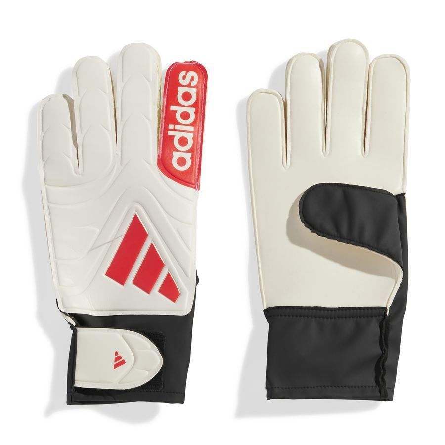 adidas Gants de Gardien Copa Club Pure Victory - Blanc/Lucid Red/Noir