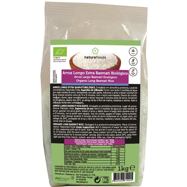Arroz Basmati Bio