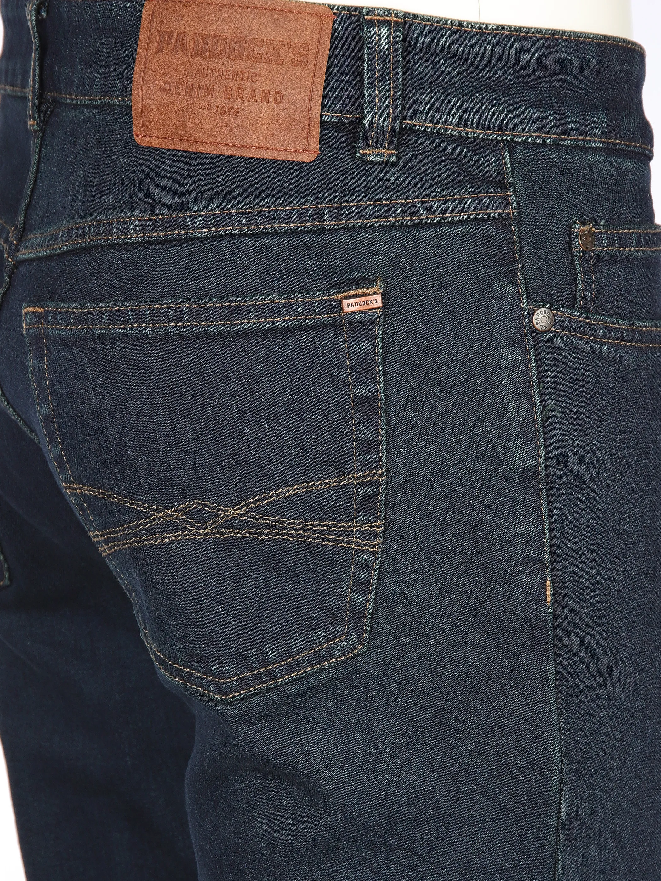 Herren Jeans mit Slim Leg Mid Rise