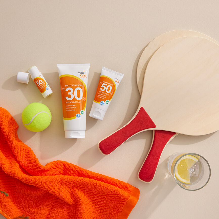Vidi solkrem til ansikt SPF50 50 ml