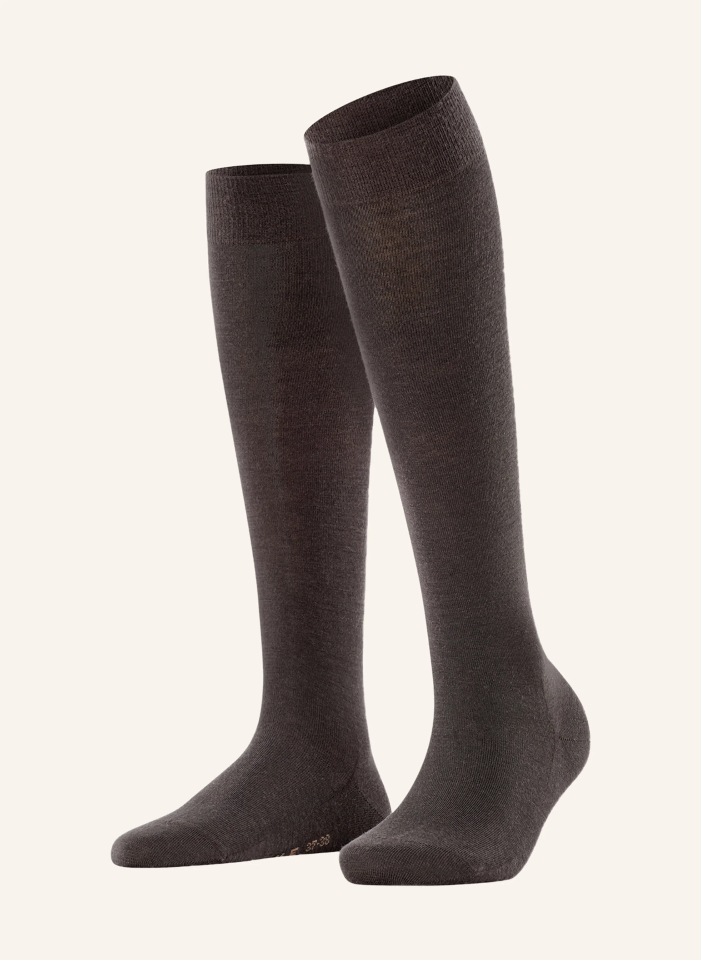 FALKE Kniestrümpfe SOFTMERINO mit Merinowolle
