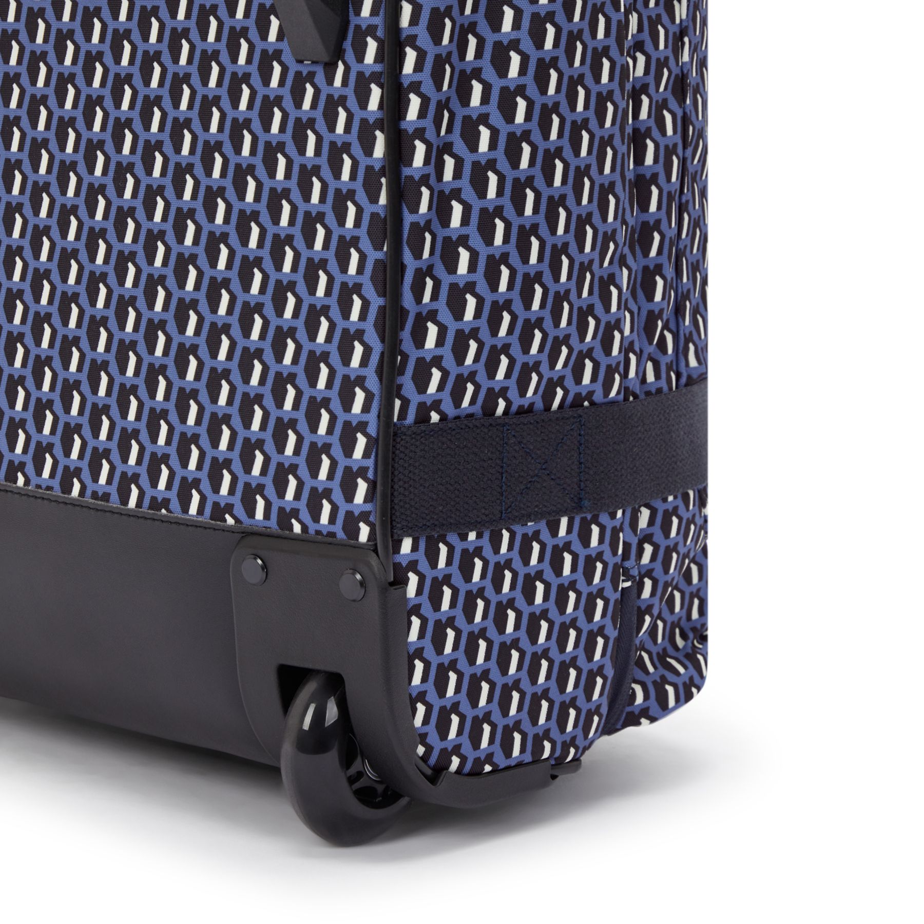 AVIANA S Petit bagage à main à roulettes avec sangles ajustables - 3D K Blue