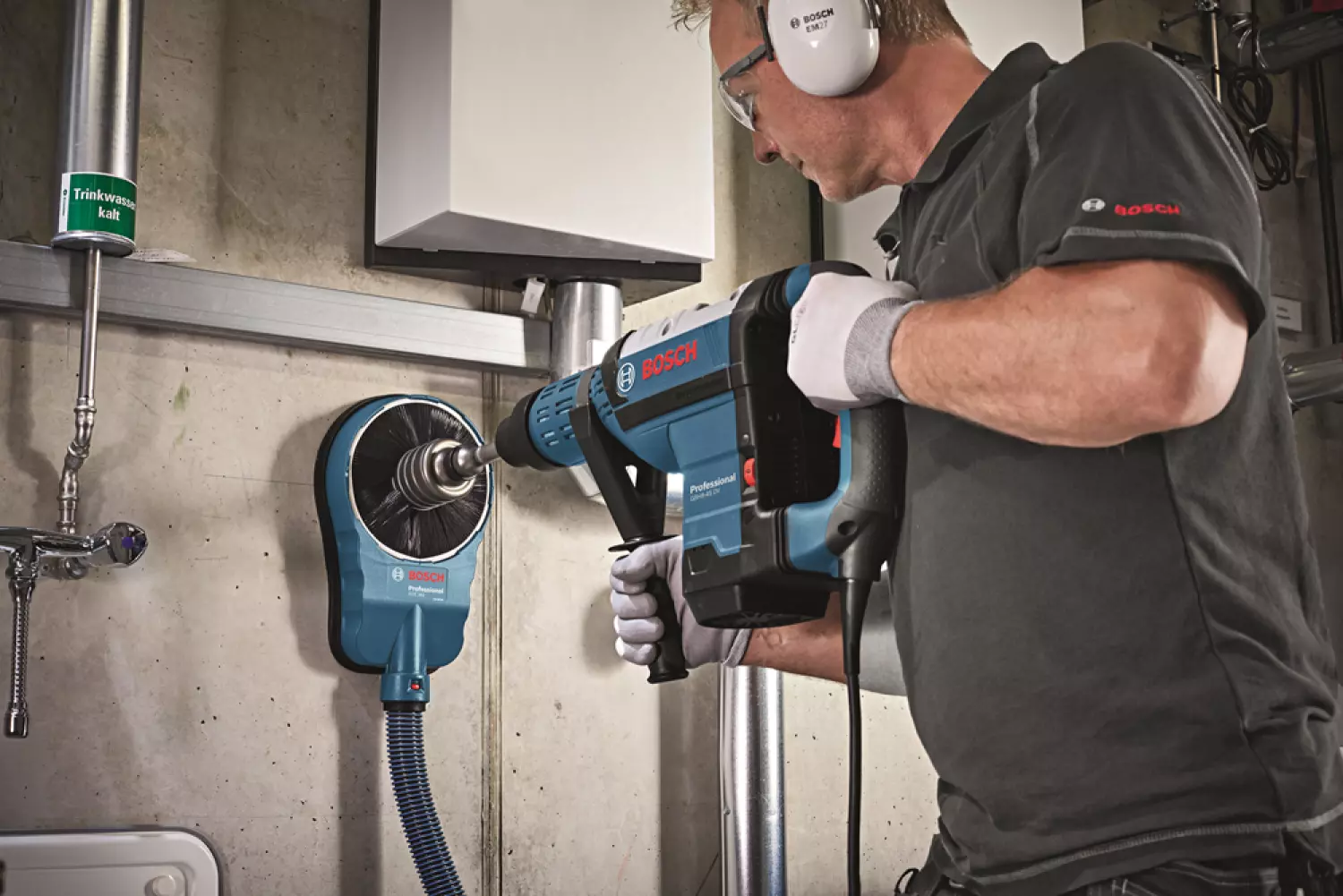 Bosch GDE 162 Stofafzuiging - 162mm