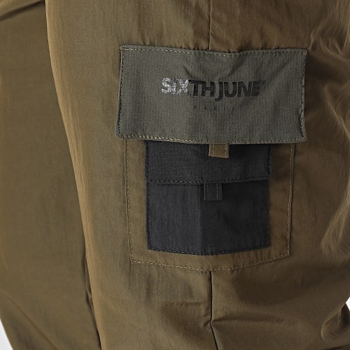 Pantalon Cargo Vert Kaki