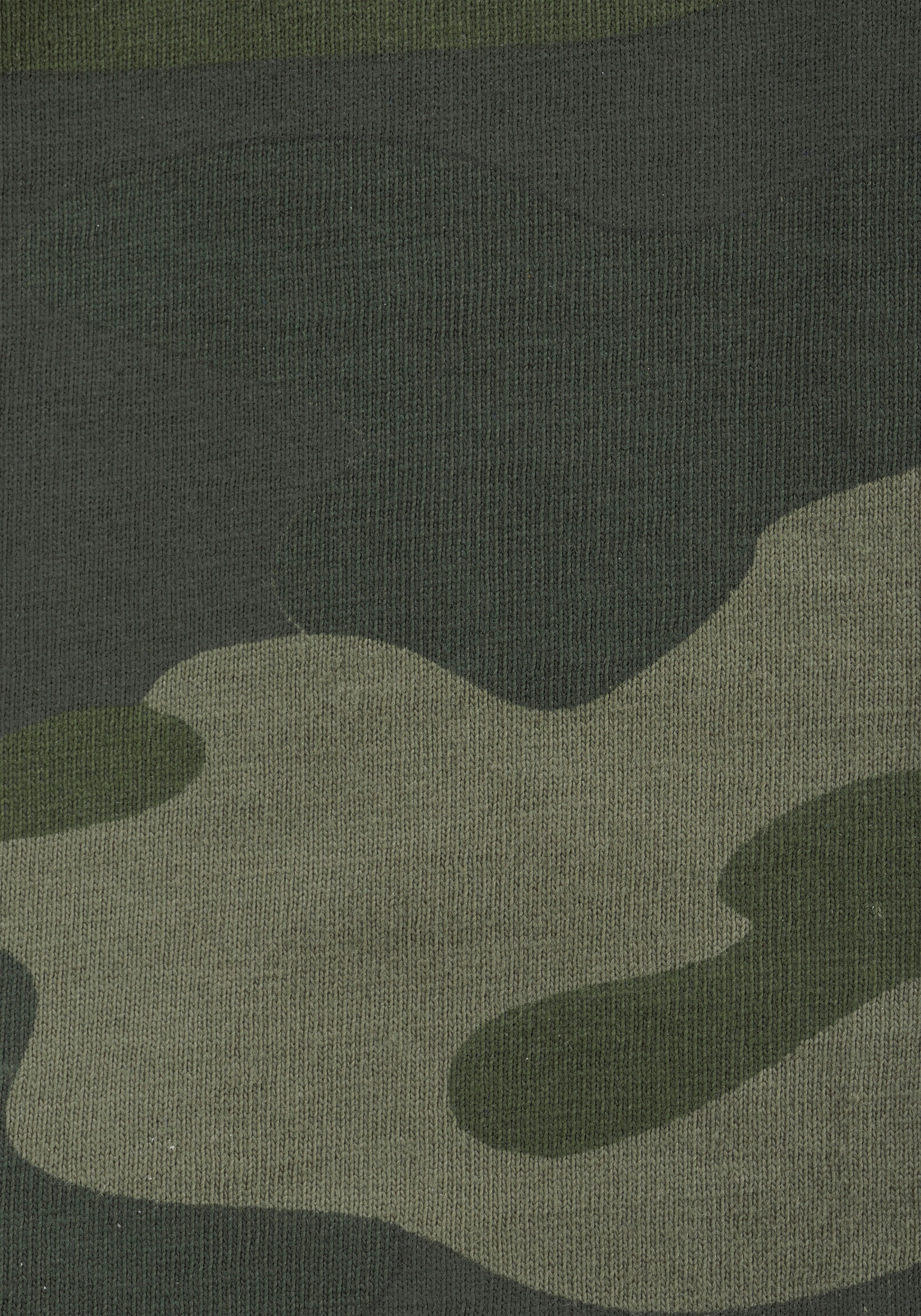 KIDSWORLD Langarmshirt »Tarnfarben - Muster«, Langarm,  Basic-Passform,  Allover-Druck,  mit Kapuze