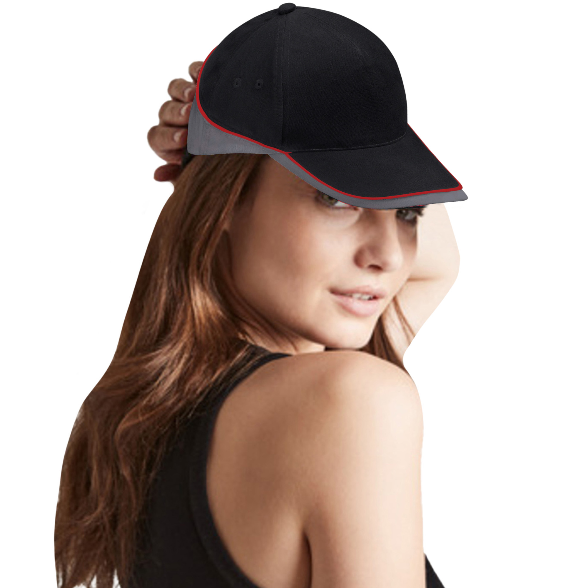 Gorra/visera Deportiva Beechfield Competição 100% Algodón.