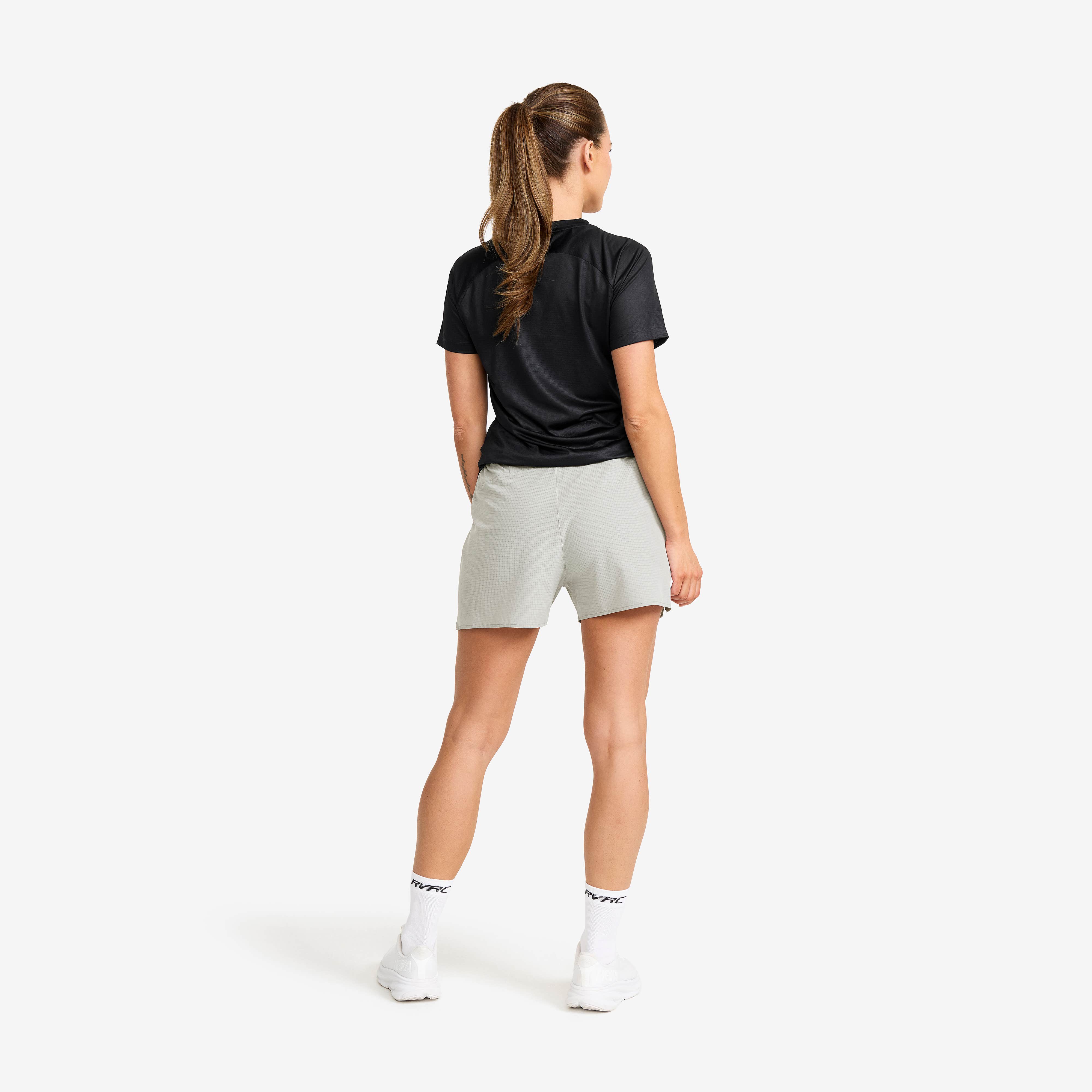 Rush Pro Shorts Dame Limestone Grey
