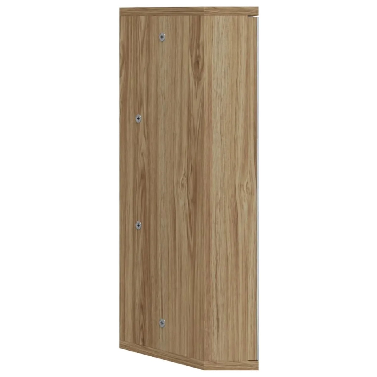 VidaXL Armoire d'angle miroir