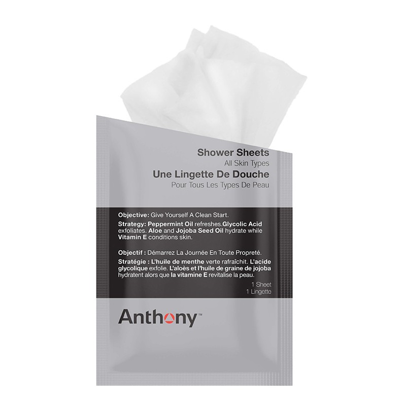 Anthony - Shower Sheets 12 Pcs - Renseservietter