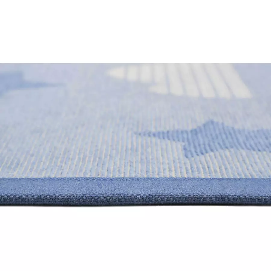 Esprit Kinderteppich Whale Buddy blau