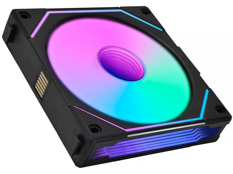 Lian Li PC-Lüfter Uni Fan SL-INF 120 ARGB Reverse Blade Sch Ansauglüfter mit extra Power