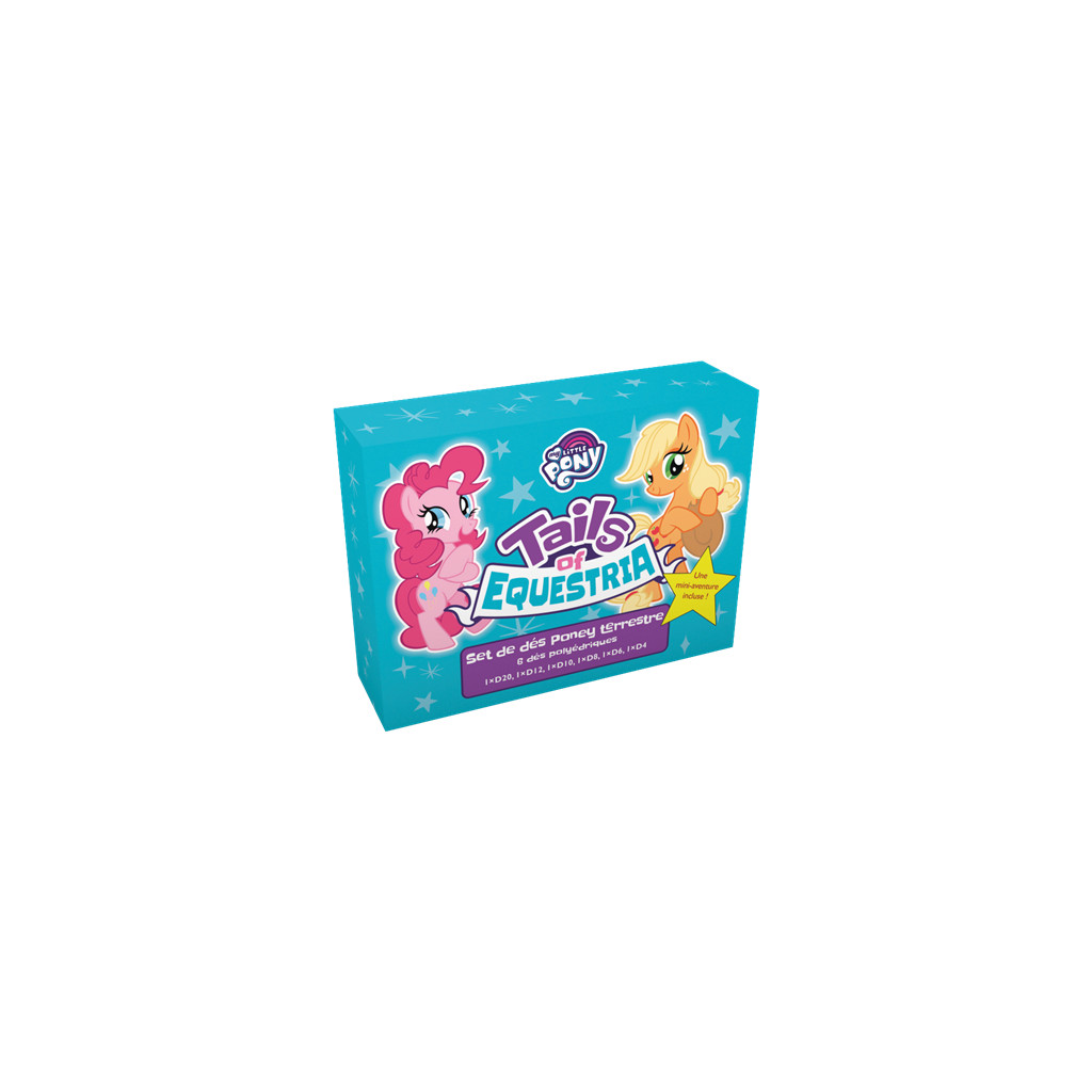 Tails of Equestria - Set de dés Poney Terrestre