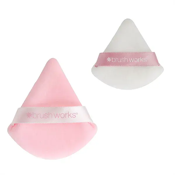 Esponja triangular para pó Brushworks Duo