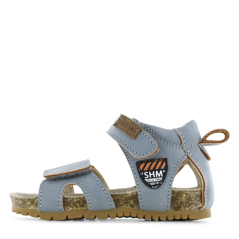 Shoesme lichtblauw sandaaltje Microfiber leer | Jongens schoenen