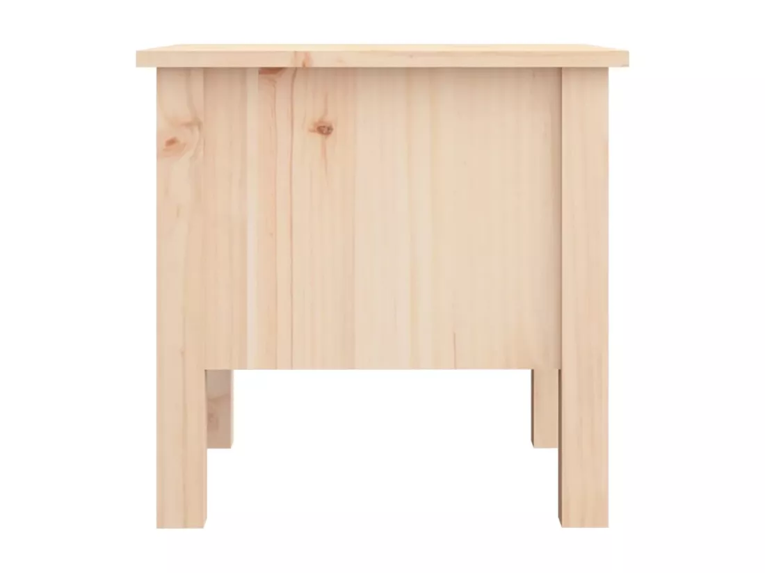 Table d'appoint 40x40x39 cm Bois massif de pin