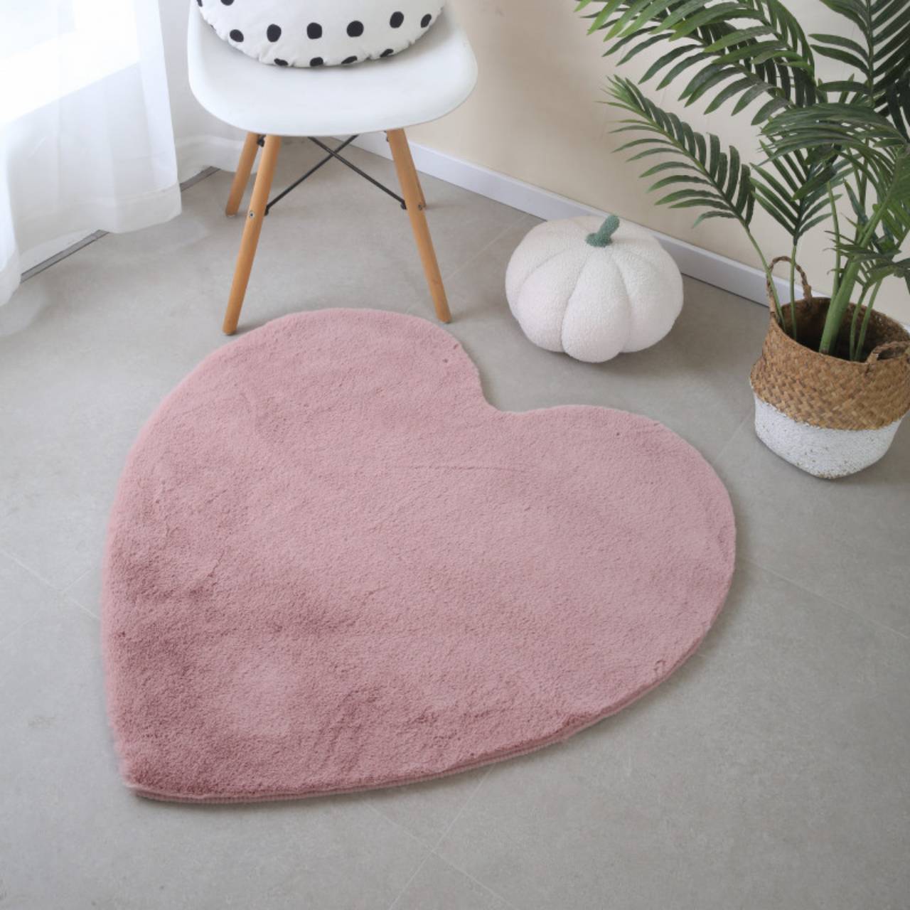 Teppich, Super Weich, Kunstfell, Flauschig, Waschbarer Kinderzimmer, Babyzimmer