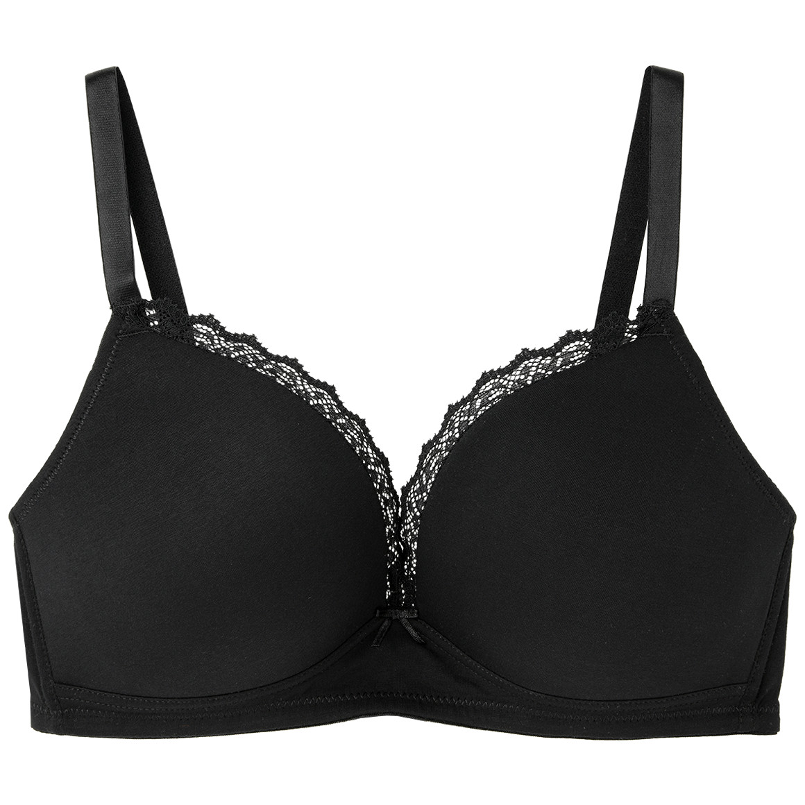 Gina Benotti Damen Soft-BH mit wattierten Cups schwarz