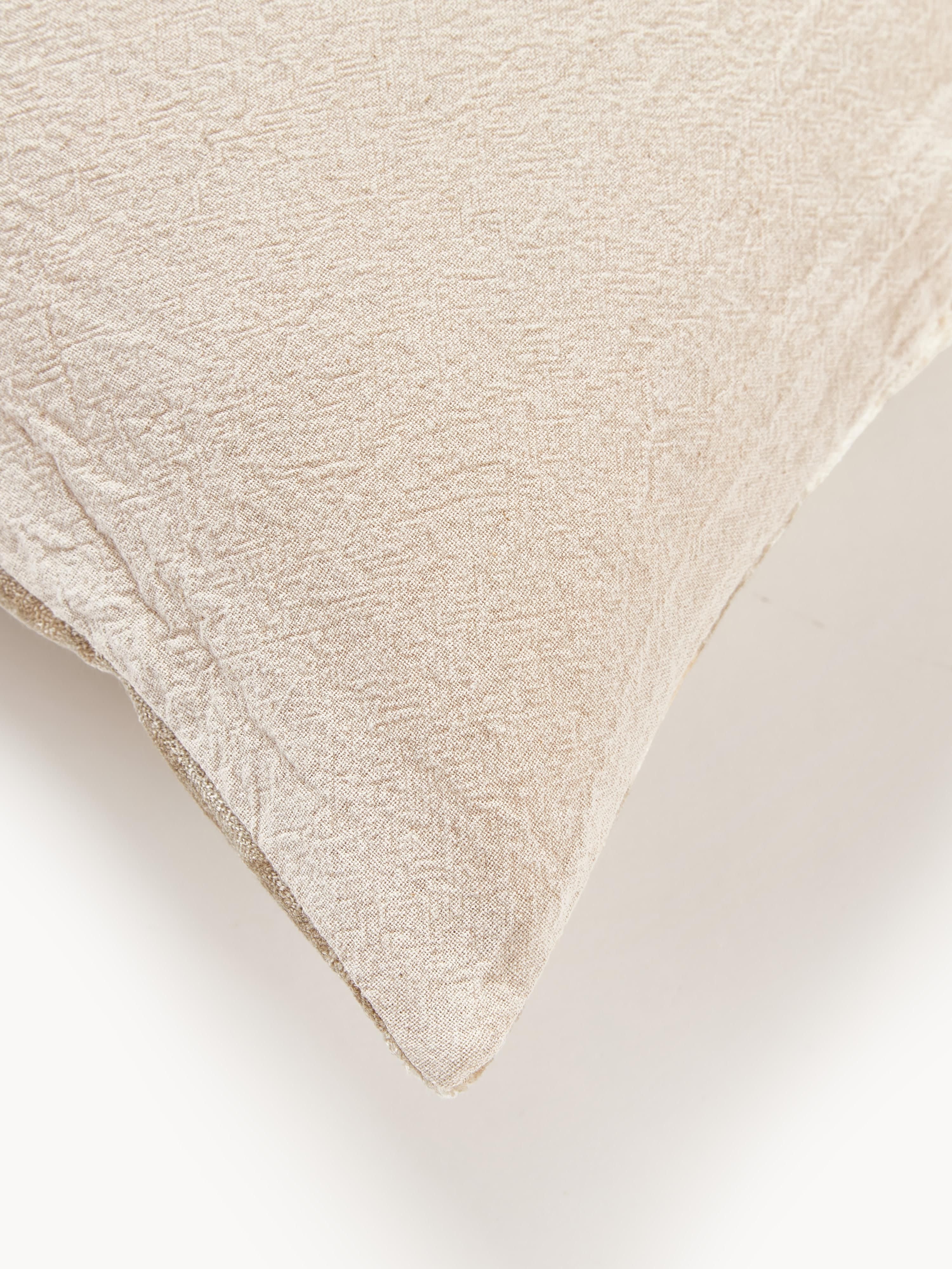 Viscose kussenhoes Helene met ingeweven jacquard patroon