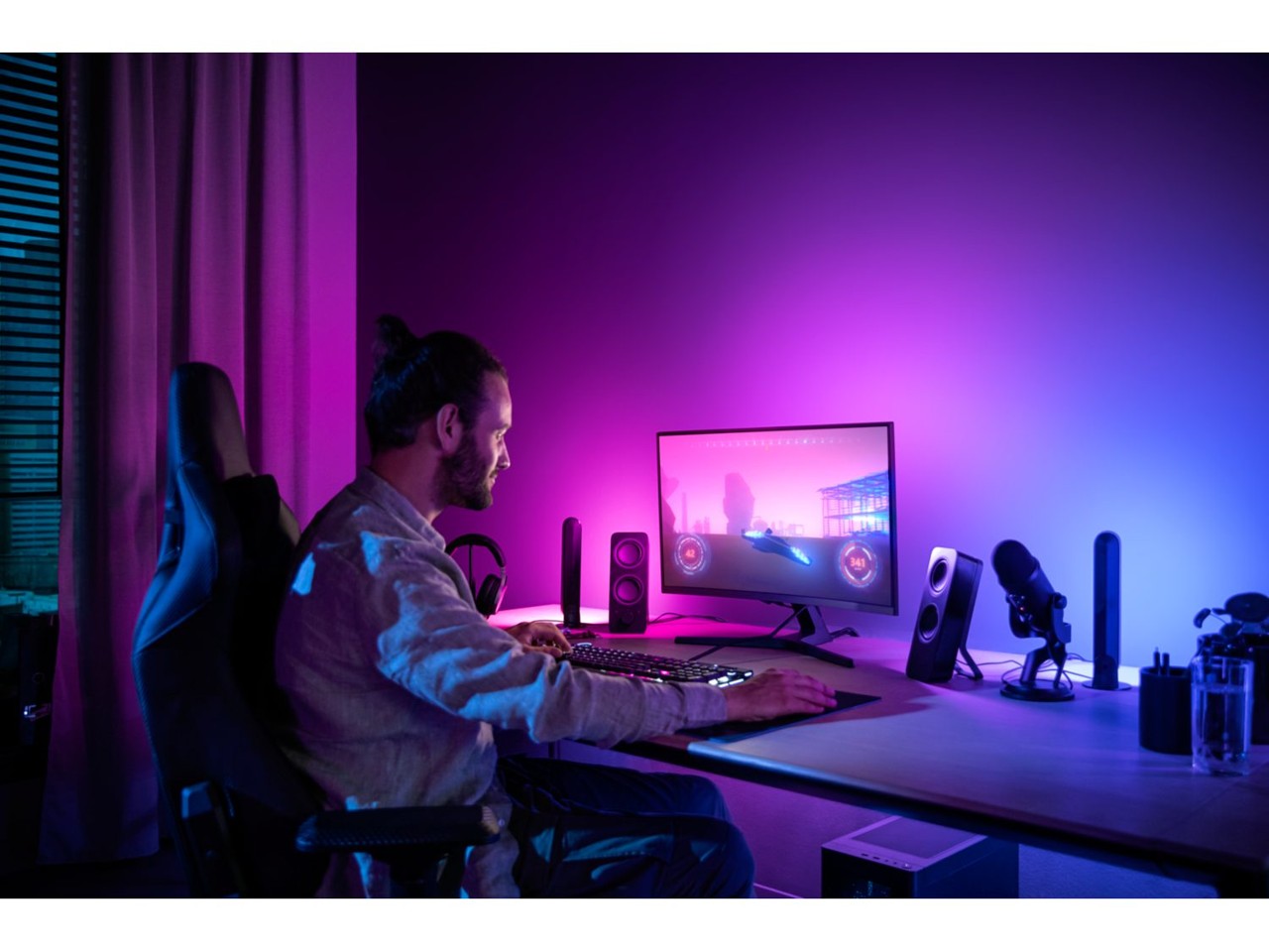 Philips Hue - Gaming Gradient PC strip 24 27 inch EU SK - Bridge