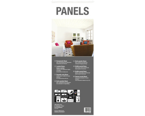 Afdekplaat hoogglans wit 12x620x2600 mm