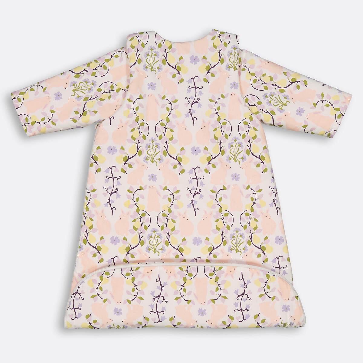 LA REDOUTE INTERIEURS<br>Saco de dormir de inverno em algodão e veludo, Petits Lapins