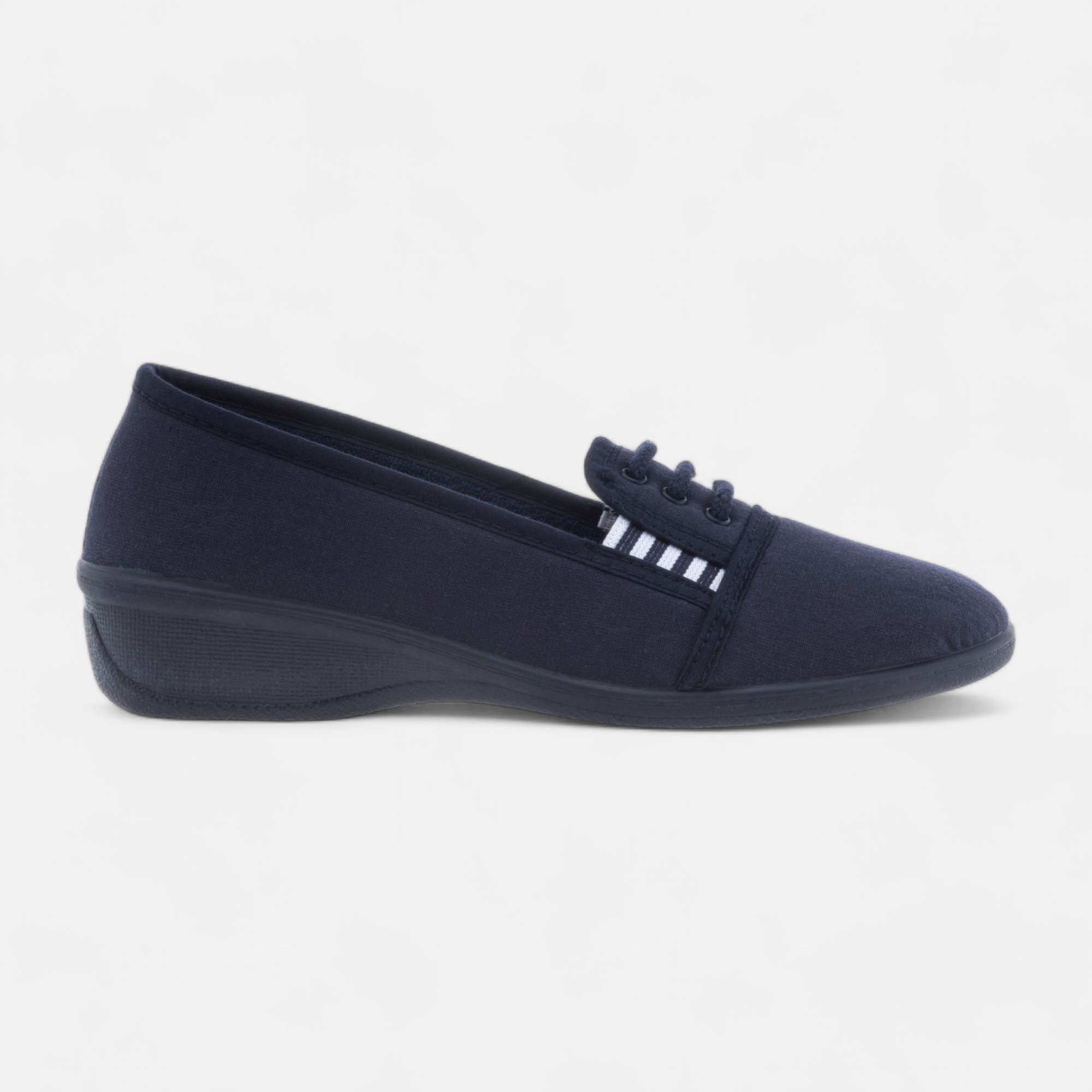 Tennis pieds sensibles Femme bleu