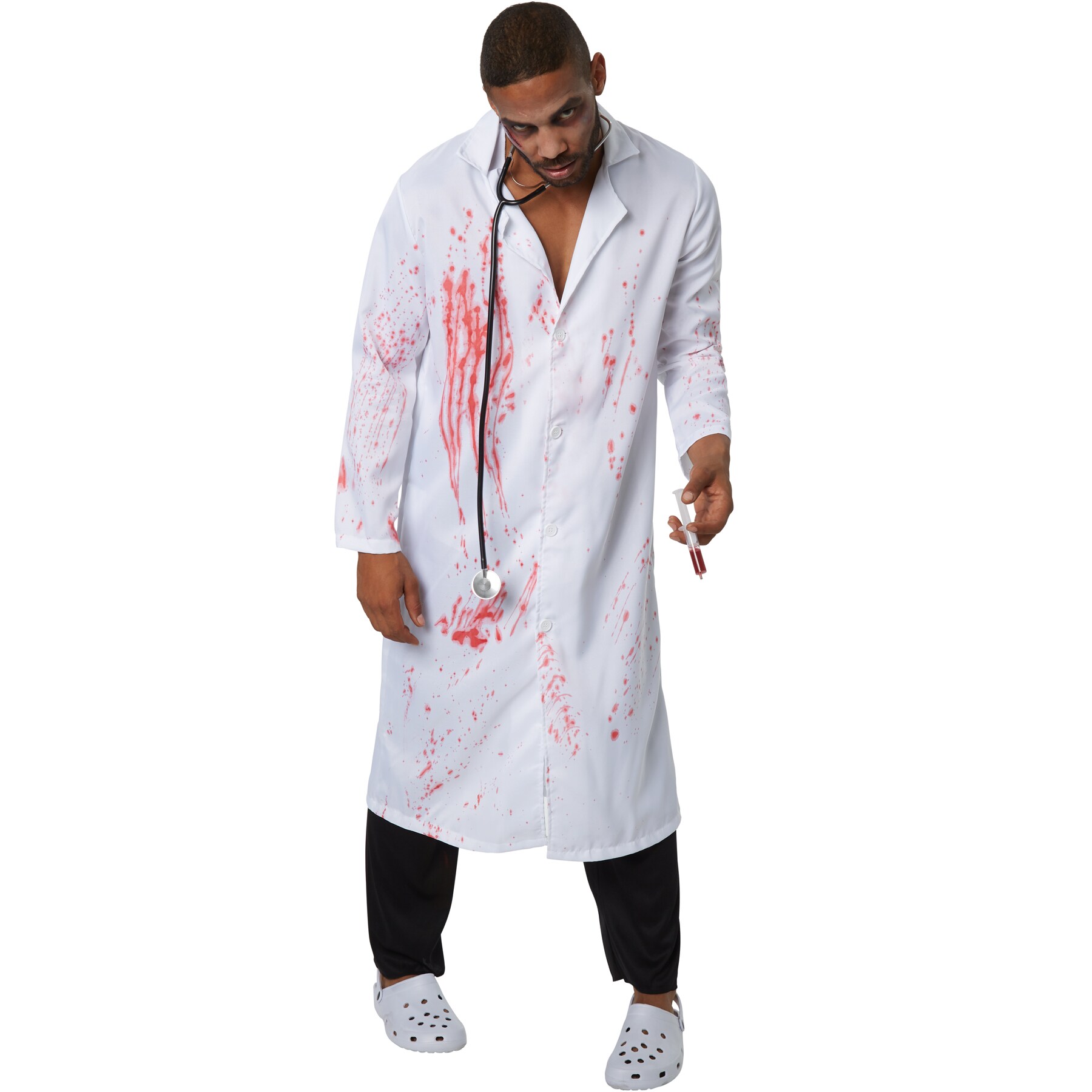 tectake® Herrenkostüm Gruseliger Doktor