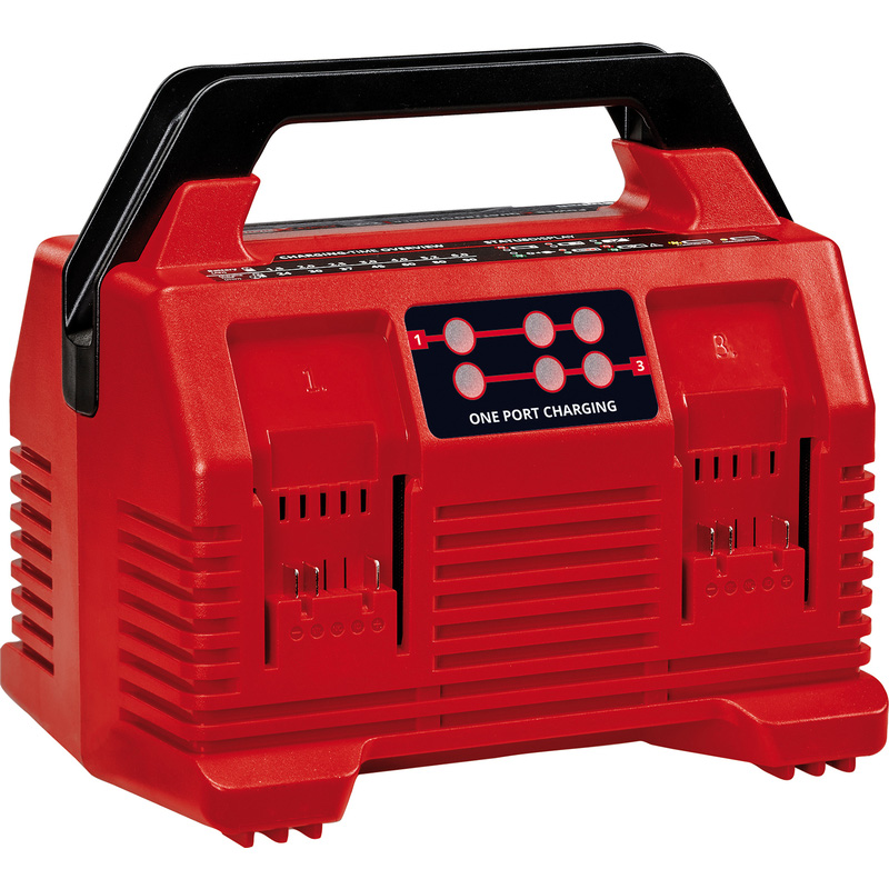Einhell quattrolader voor 4 accu's 18V Li-ion
