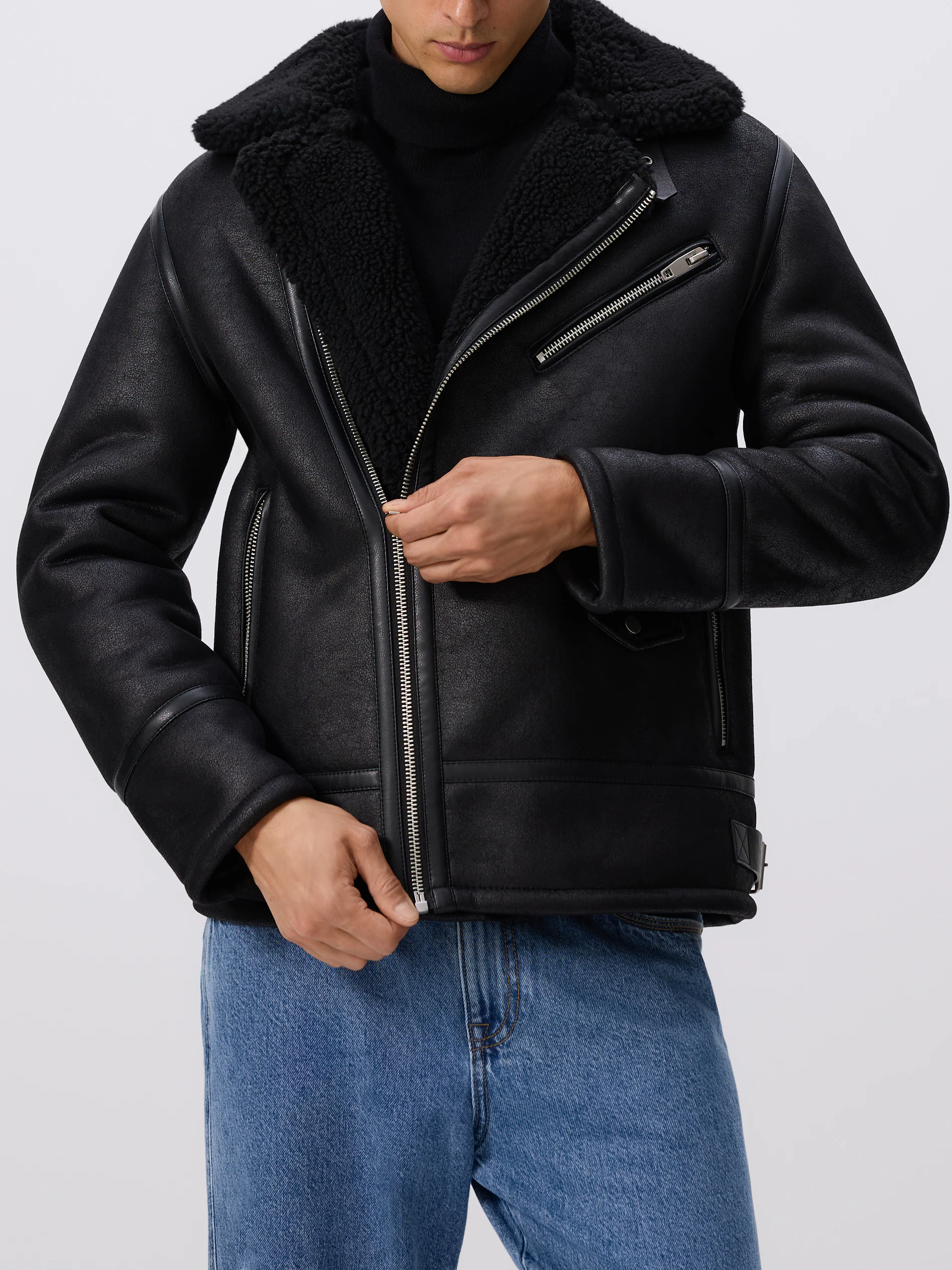 Jacke mit Kragen