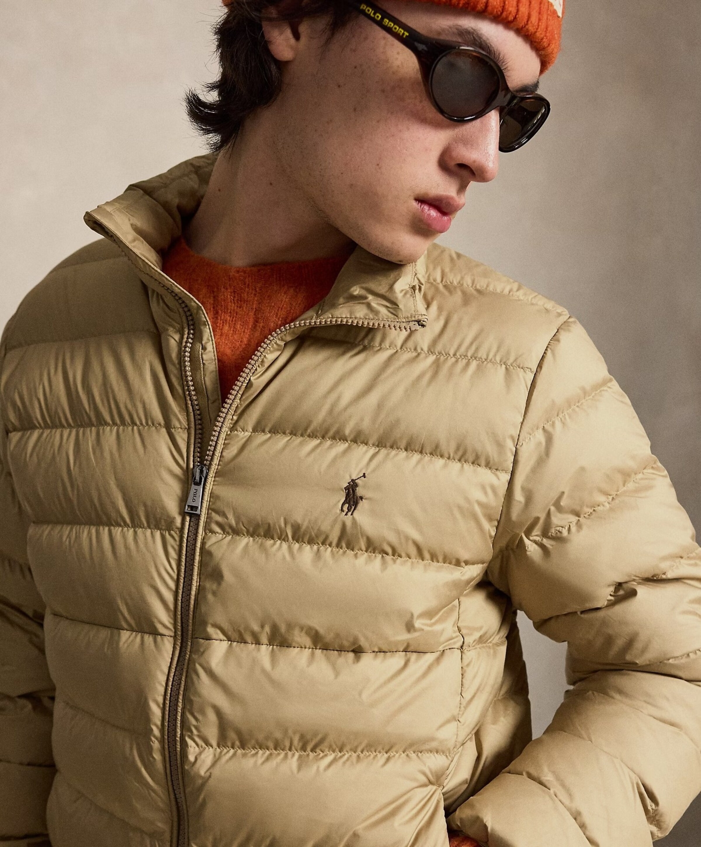 Ralph Lauren Heren jas beige