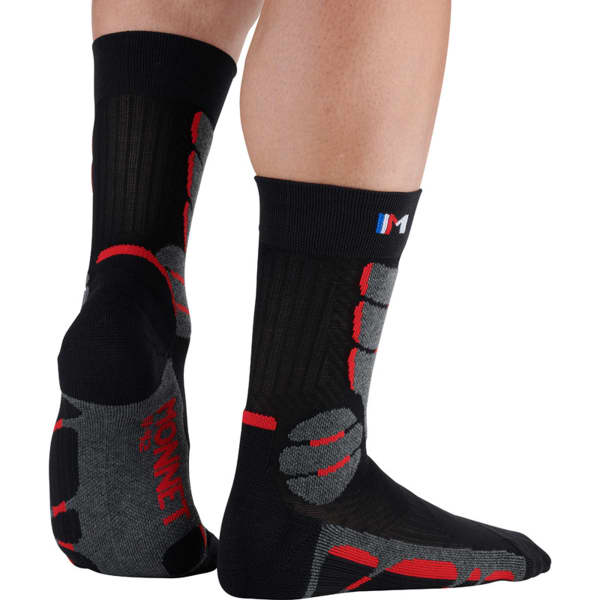 Chaussette randonnée MONNET TREK EXPERT ROUGE