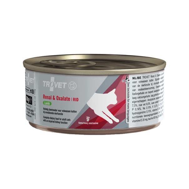TROVET Renal & Oxalate RID Kat - Blik