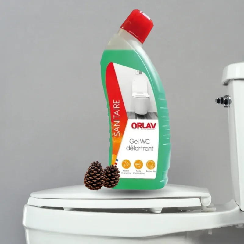 ORLAV - Gel WC détartrant - Parfum pin - 750ml