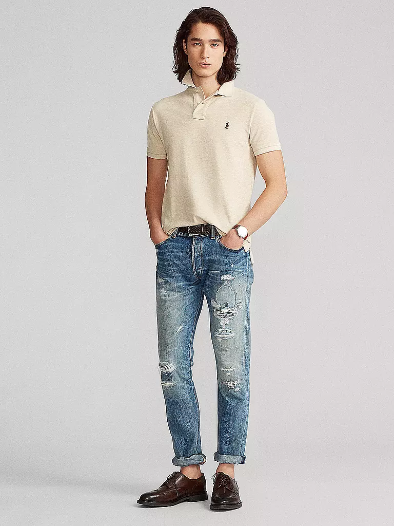 POLO RALPH LAUREN Poloshirt Slim Fit creme