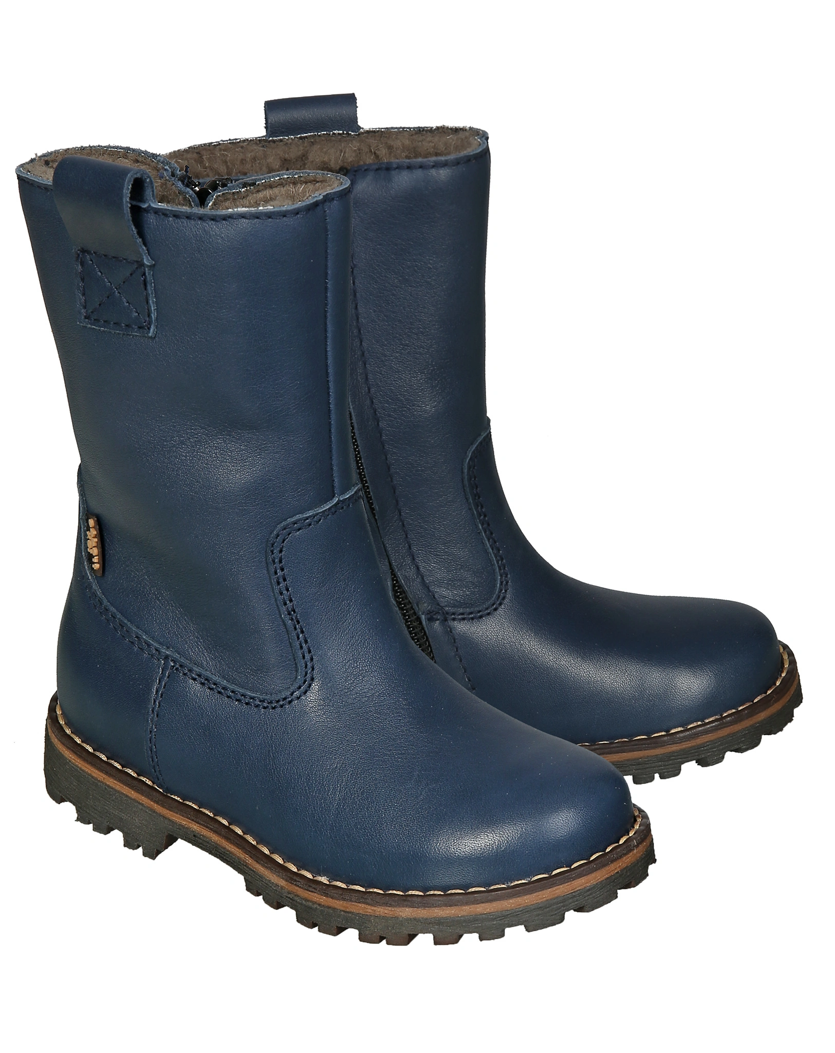 Stiefel MAXINE gefüttert in dark blue