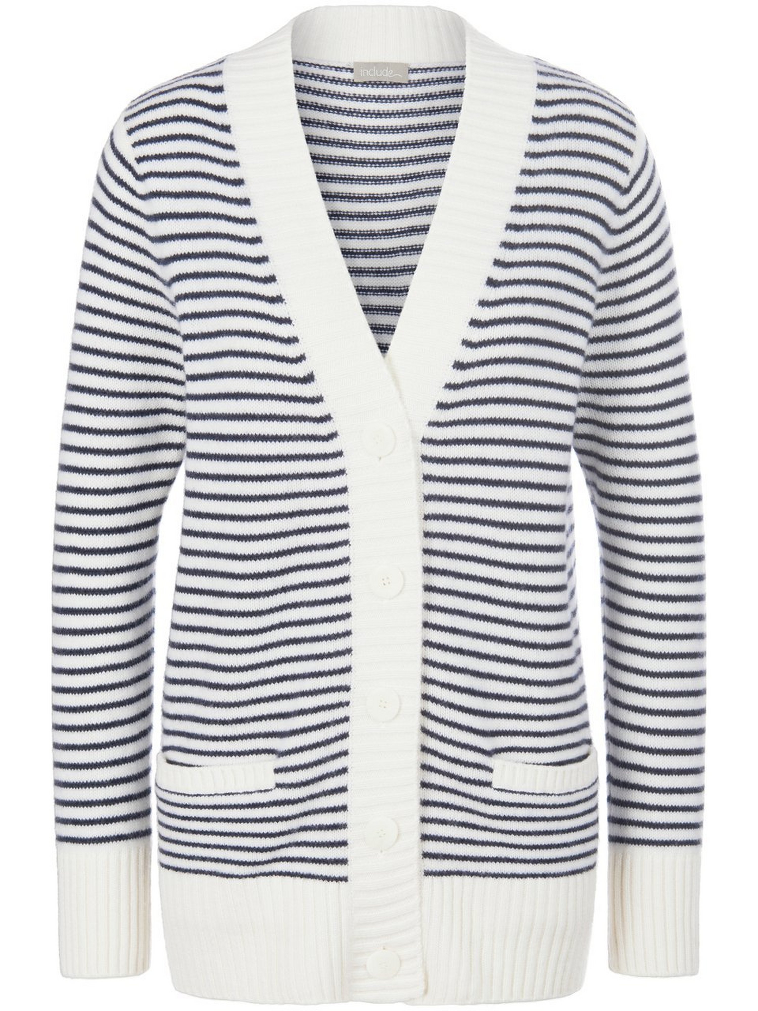 Strickjacke aus 100% Premium-­Kaschmir