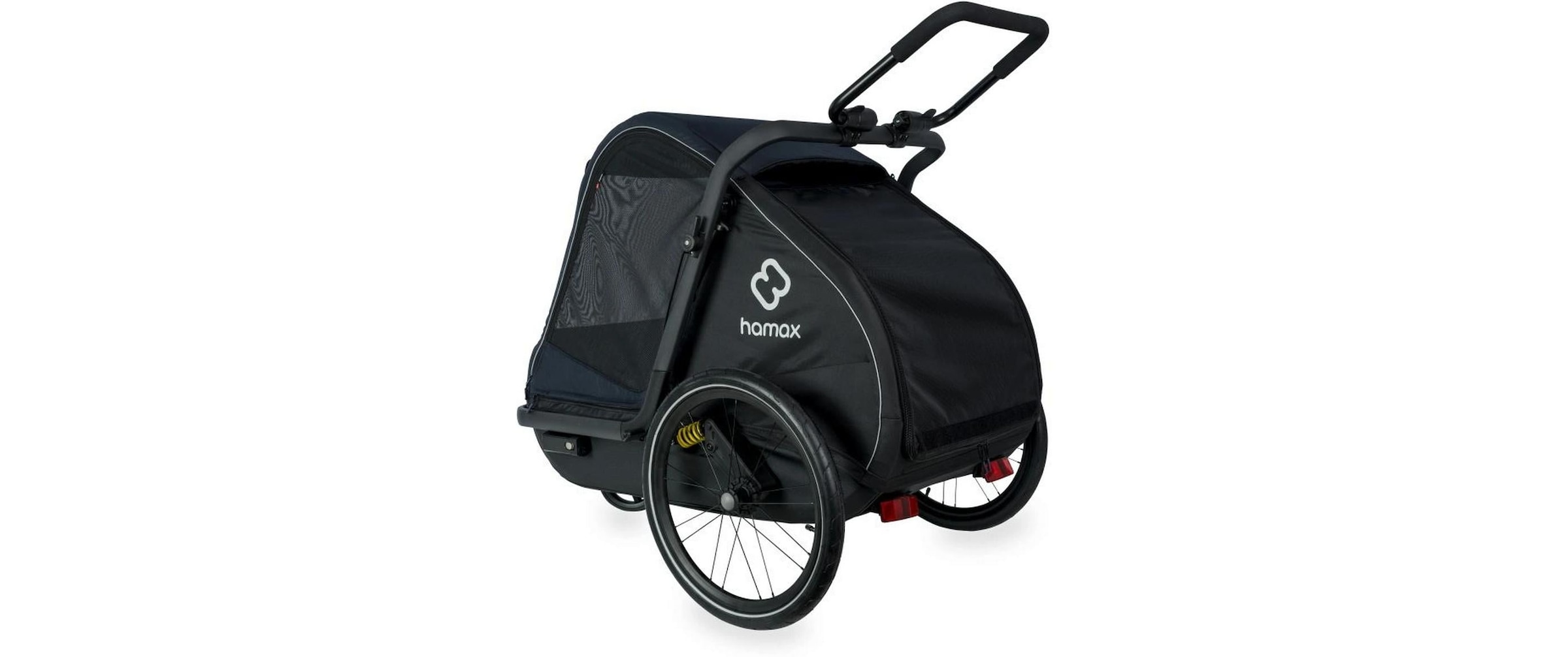 Hamax Fahrradhundeanhänger »Dog Trailer Pluto L für Hunde bis 45 kg«