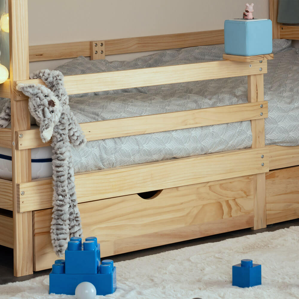 Home Deluxe kinderbed Natuur Met lades