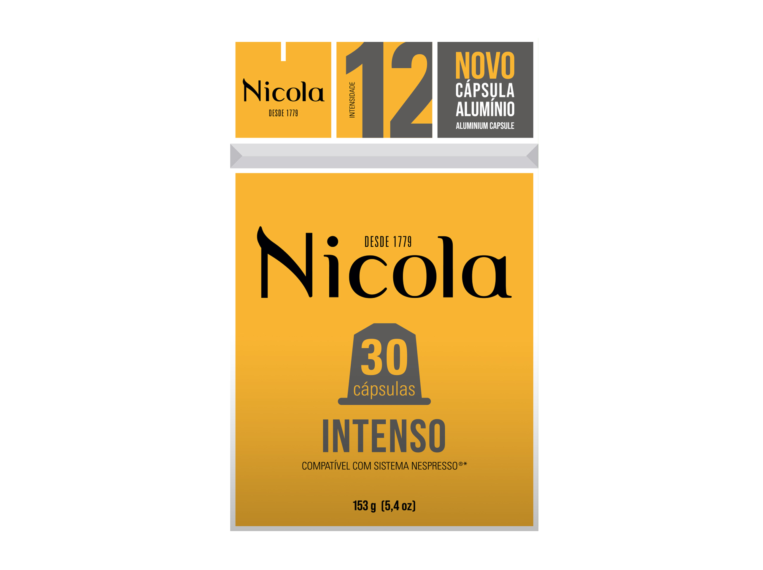 CÁPSULAS NICOLA INTENSO ALU NSP PACK 30UNID